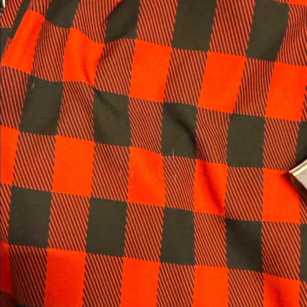 Plaid Lounge/Pajama Pants Set in Blue, Red, and Black - Picture 3 of 8